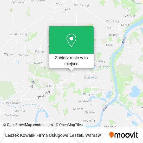 Mapa Leszek Kowalik Firma Usługowa Leszek