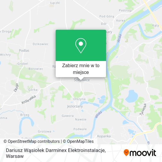 Mapa Dariusz Wąsiołek Darminex Elektroinstalacje