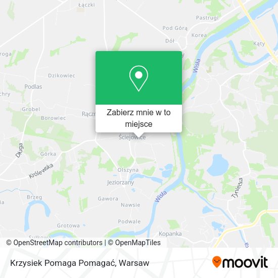 Mapa Krzysiek Pomaga Pomagać