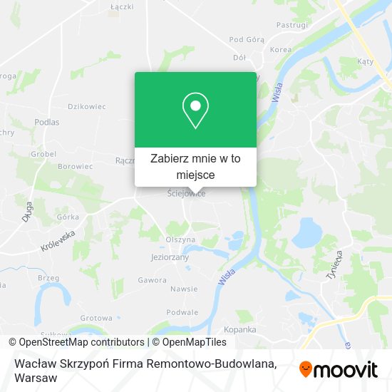 Mapa Wacław Skrzypoń Firma Remontowo-Budowlana