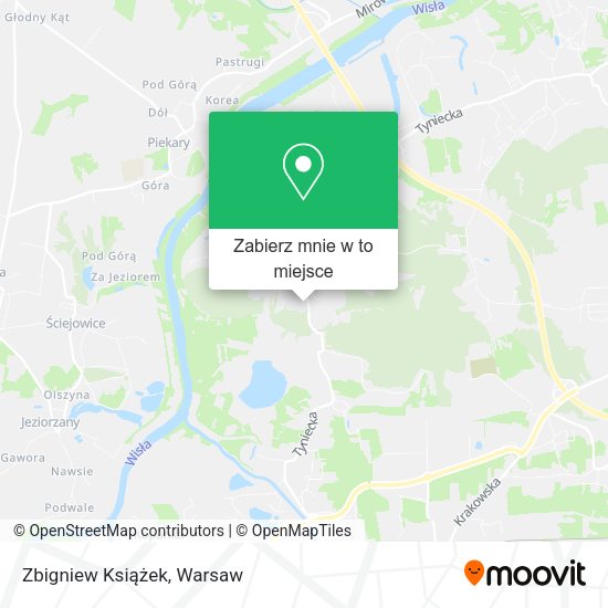 Mapa Zbigniew Książek