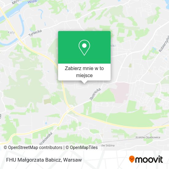 Mapa FHU Małgorzata Babicz