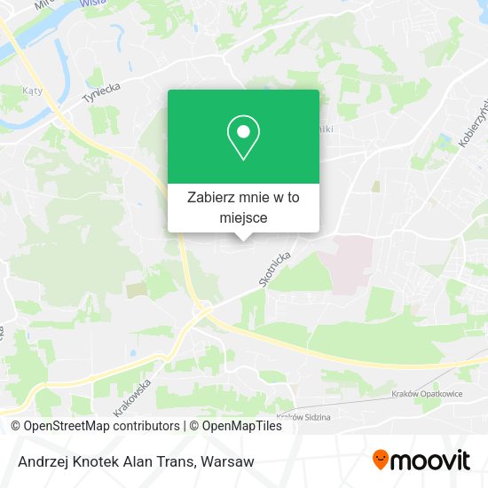 Mapa Andrzej Knotek Alan Trans