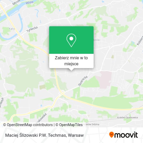 Mapa Maciej Ślizowski P.W. Techmas