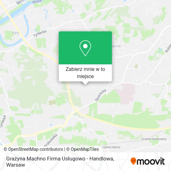 Mapa Grażyna Machno Firma Usługowo - Handlowa