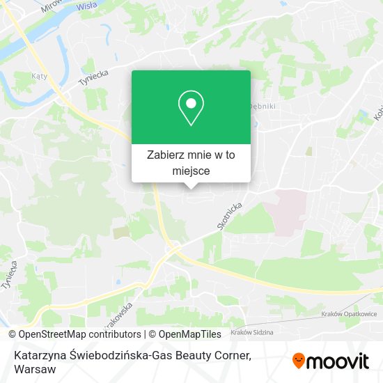 Mapa Katarzyna Świebodzińska-Gas Beauty Corner