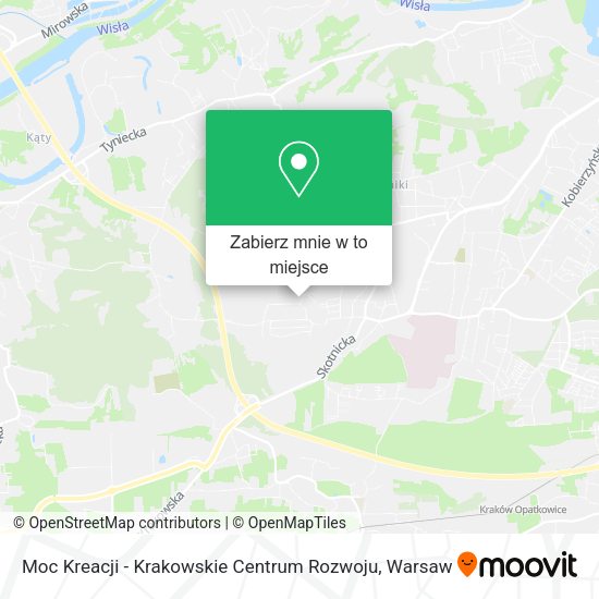 Mapa Moc Kreacji - Krakowskie Centrum Rozwoju