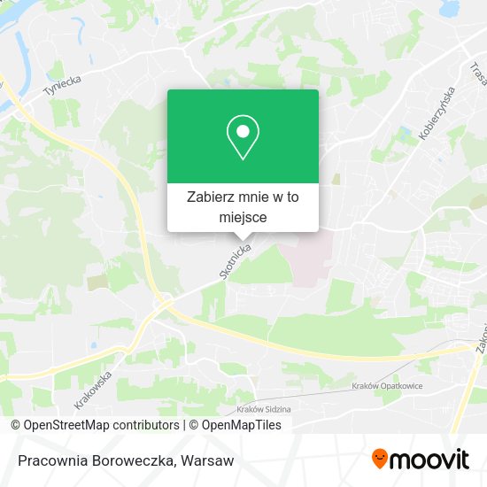 Mapa Pracownia Boroweczka