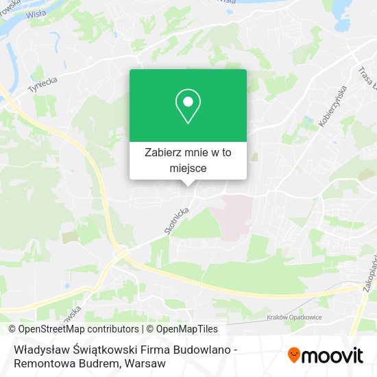 Mapa Władysław Świątkowski Firma Budowlano - Remontowa Budrem