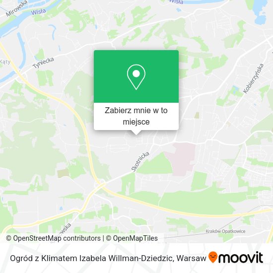 Mapa Ogród z Klimatem Izabela Willman-Dziedzic