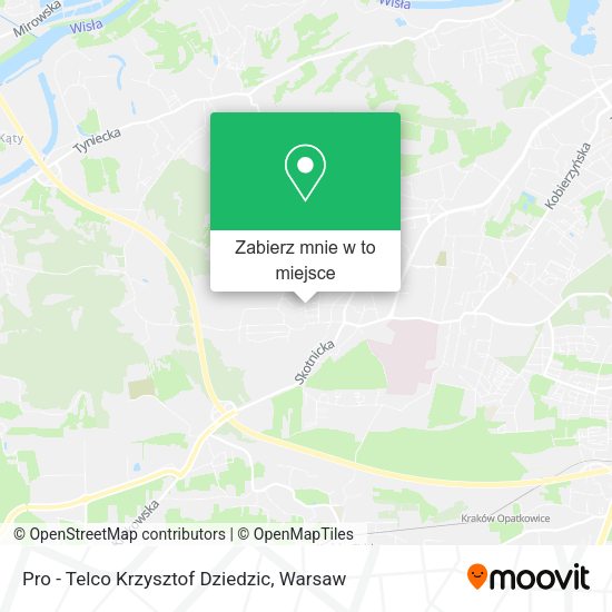 Mapa Pro - Telco Krzysztof Dziedzic