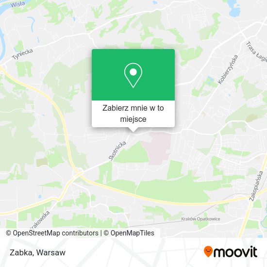 Mapa Zabka