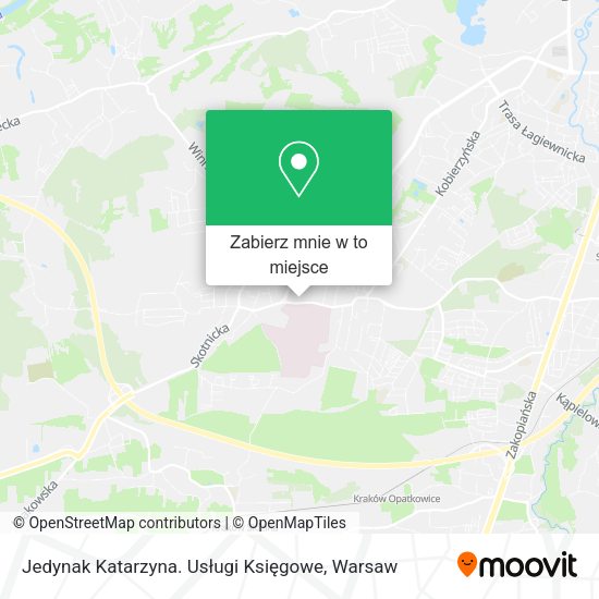 Mapa Jedynak Katarzyna. Usługi Księgowe