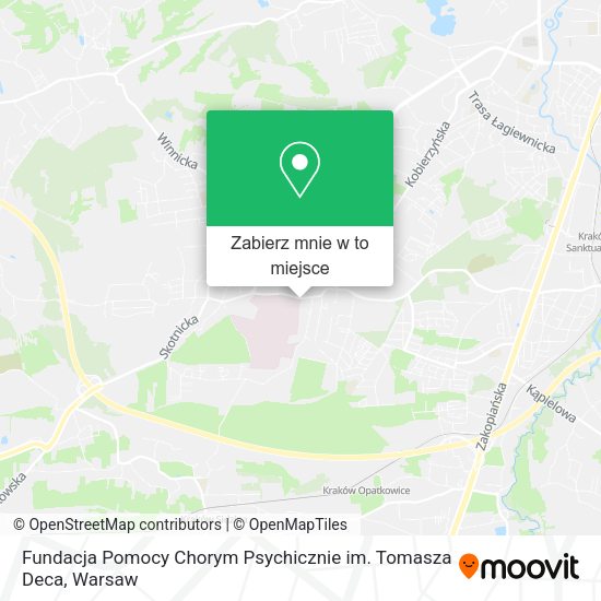 Mapa Fundacja Pomocy Chorym Psychicznie im. Tomasza Deca