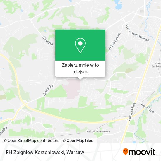 Mapa FH Zbigniew Korzeniowski