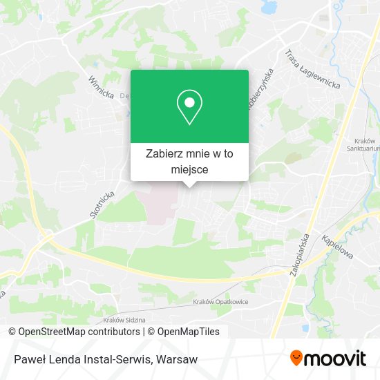 Mapa Paweł Lenda Instal-Serwis