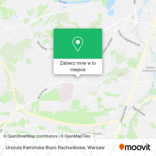 Mapa Urszula Kamińska Biuro Rachunkowe