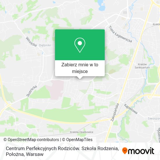 Mapa Centrum Perfekcyjnych Rodziców. Szkoła Rodzenia, Położna