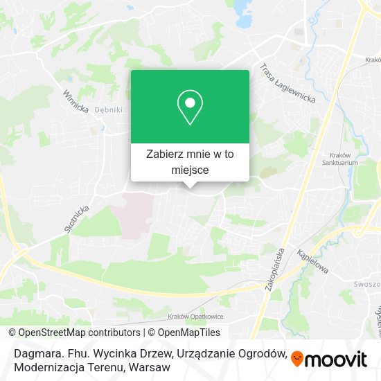 Mapa Dagmara. Fhu. Wycinka Drzew, Urządzanie Ogrodów, Modernizacja Terenu