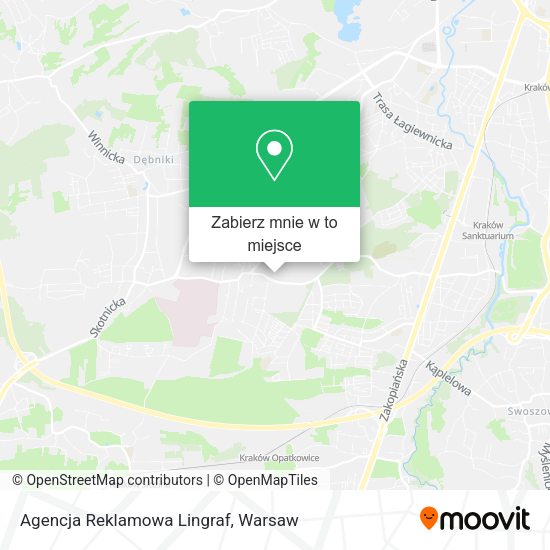 Mapa Agencja Reklamowa Lingraf