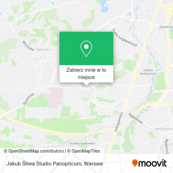 Mapa Jakub Śliwa Studio Panopticum