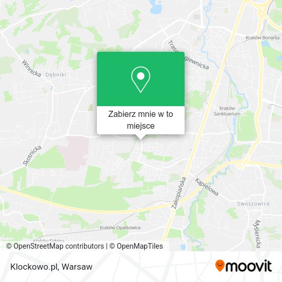 Mapa Klockowo.pl