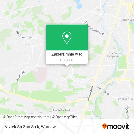 Mapa Vivtek Sp Zoo Sp k