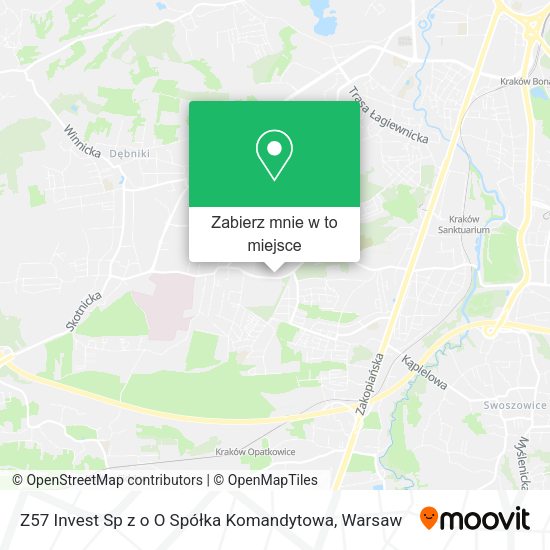 Mapa Z57 Invest Sp z o O Spółka Komandytowa