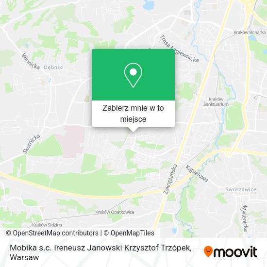 Mapa Mobika s.c. Ireneusz Janowski Krzysztof Trzópek