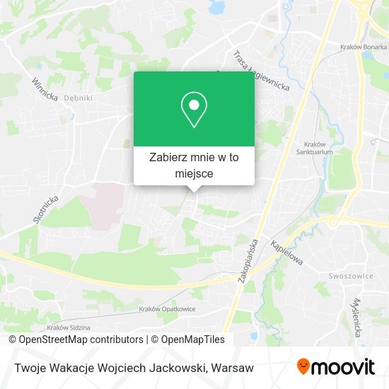 Mapa Twoje Wakacje Wojciech Jackowski