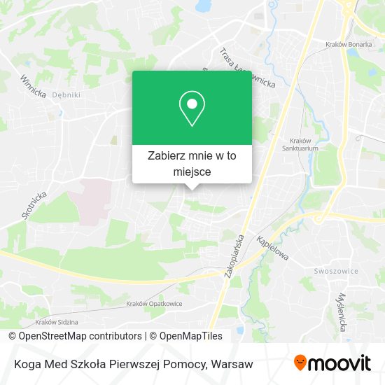 Mapa Koga Med Szkoła Pierwszej Pomocy