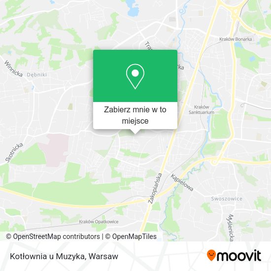 Mapa Kotłownia u Muzyka