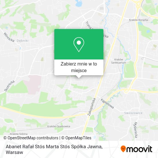 Mapa Abanet Rafał Stós Marta Stós Spółka Jawna