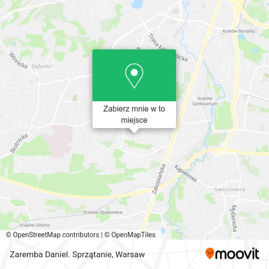 Mapa Zaremba Daniel. Sprzątanie