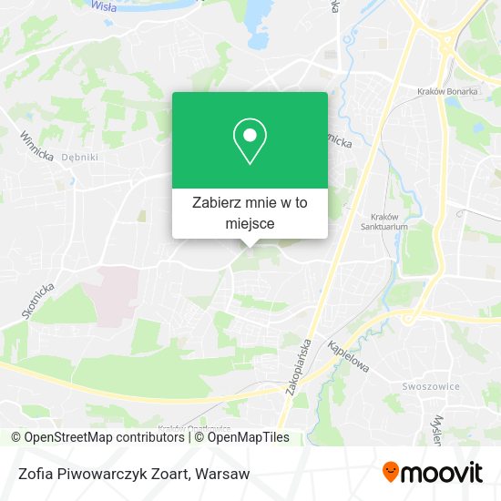 Mapa Zofia Piwowarczyk Zoart