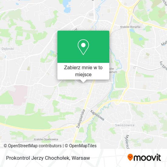 Mapa Prokontrol Jerzy Chochołek