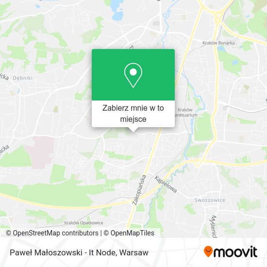 Mapa Paweł Małoszowski - It Node