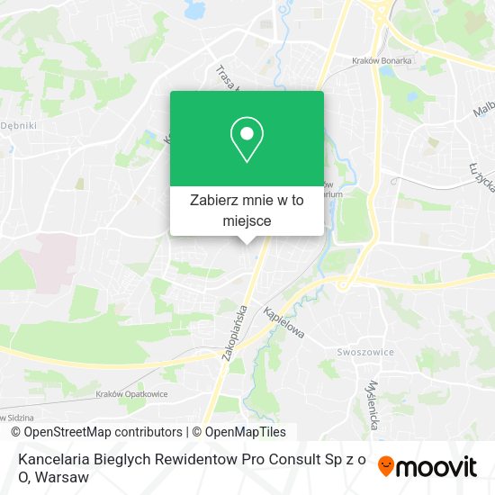 Mapa Kancelaria Bieglych Rewidentow Pro Consult Sp z o O