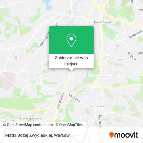 Mapa Matki Bożej Zwycięskiej