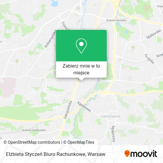 Mapa Elżbieta Styczeń Biuro Rachunkowe