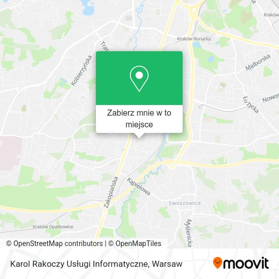 Mapa Karol Rakoczy Usługi Informatyczne