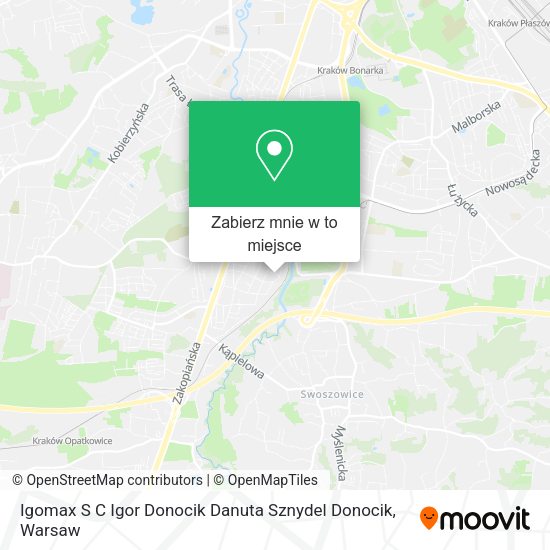 Mapa Igomax S C Igor Donocik Danuta Sznydel Donocik