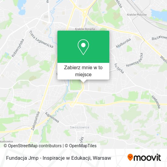 Mapa Fundacja Jmp - Inspiracje w Edukacji