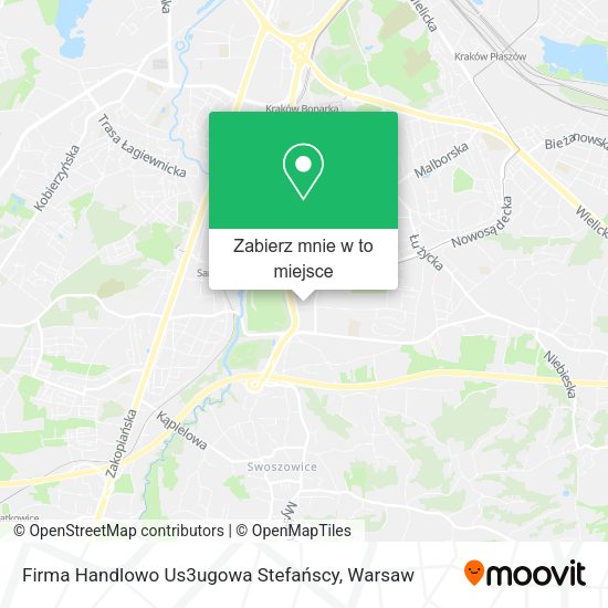 Mapa Firma Handlowo Us3ugowa Stefańscy