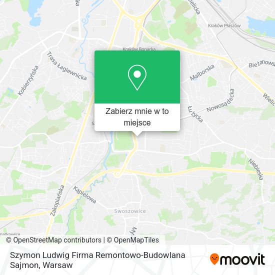 Mapa Szymon Ludwig Firma Remontowo-Budowlana Sajmon