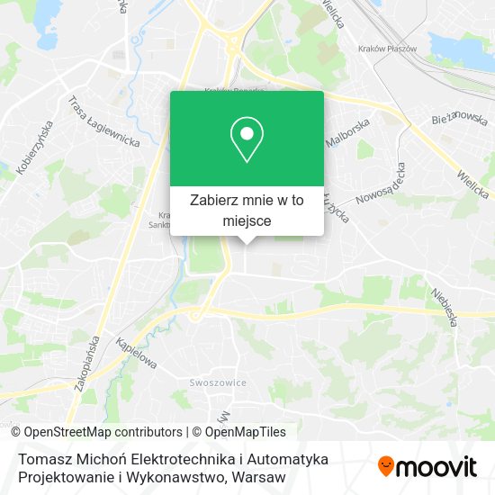 Mapa Tomasz Michoń Elektrotechnika i Automatyka Projektowanie i Wykonawstwo