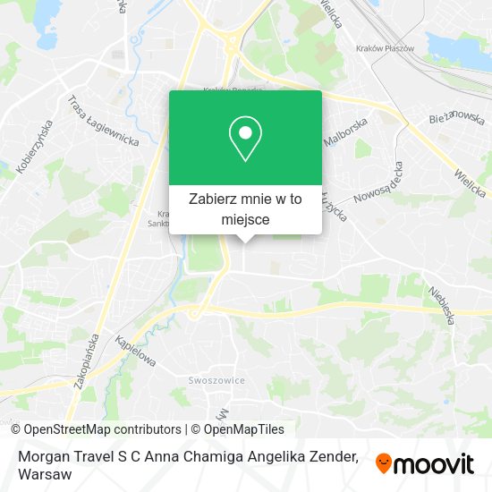 Mapa Morgan Travel S C Anna Chamiga Angelika Zender