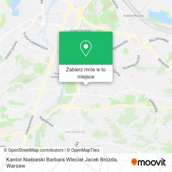 Mapa Kantor Niebieski Barbara Wleciał Jacek Brózda