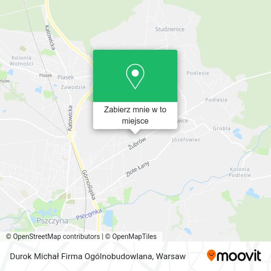 Mapa Durok Michał Firma Ogólnobudowlana