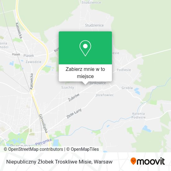 Mapa Niepubliczny Żłobek Troskliwe Misie